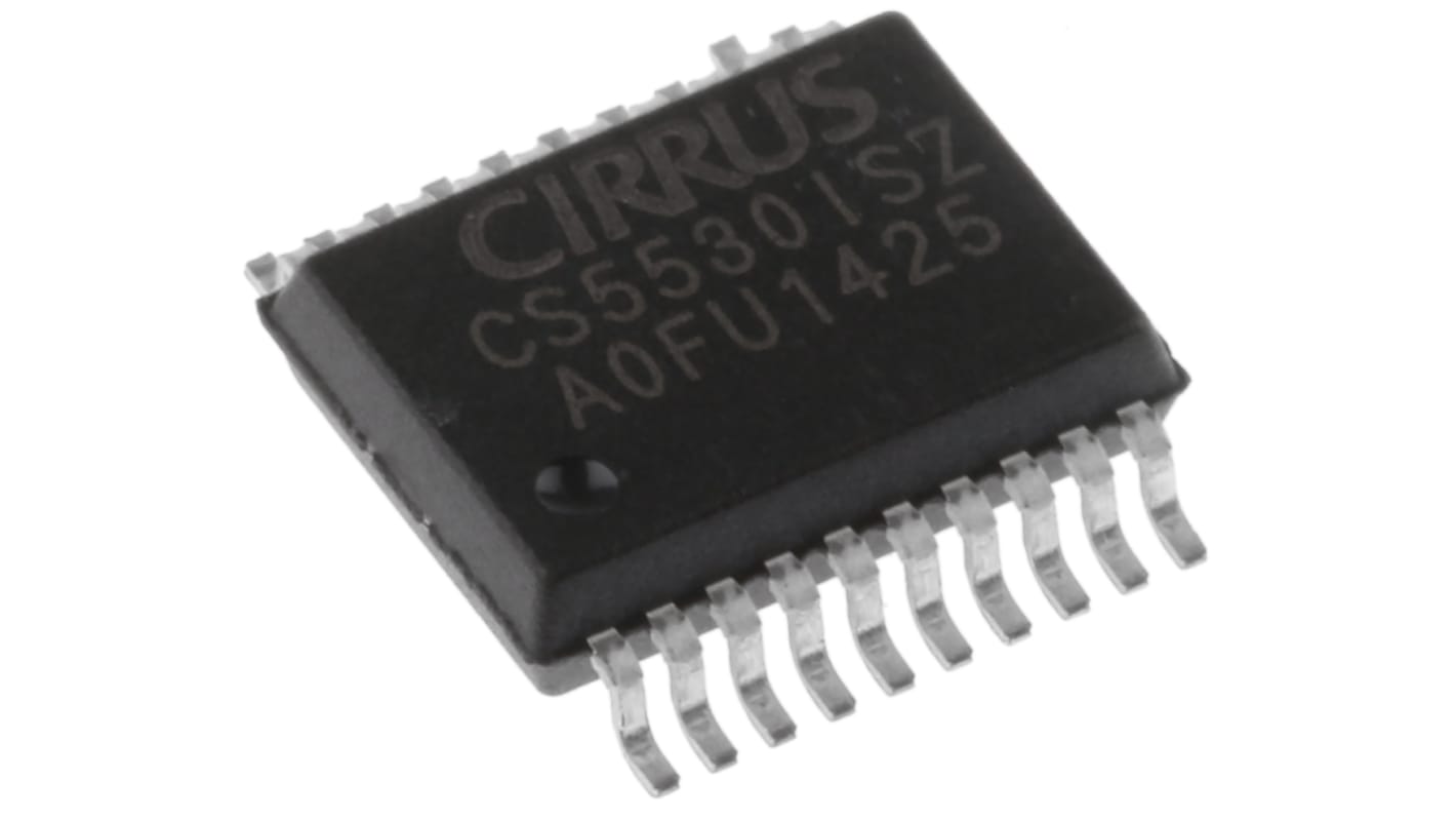 ADC 24-bitowy 3840sps A/C: 1 SSOP Delta Sigma Szeregowy (SPI) 5 V