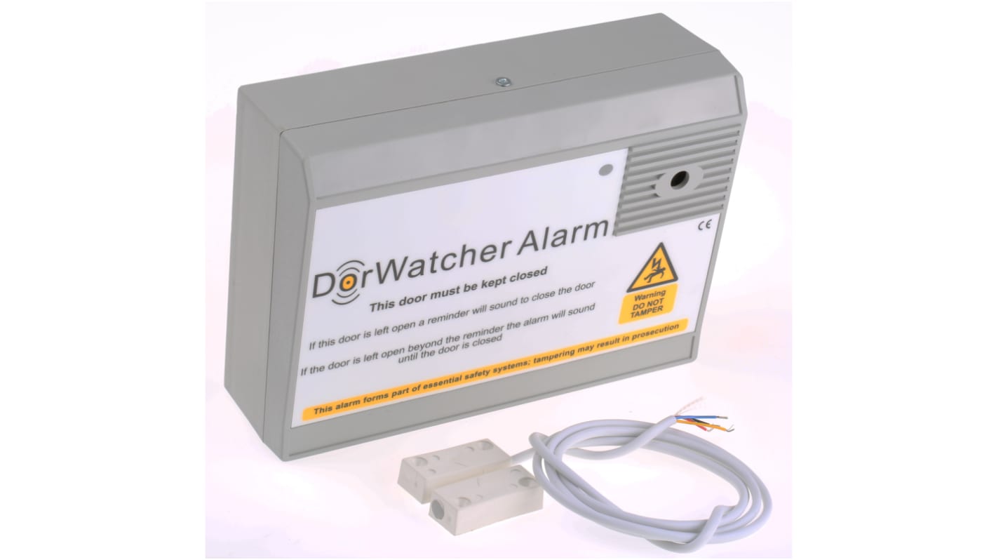 Alarm, seria: Dorwatcher, 12V, 60 x 125 x 175mm
