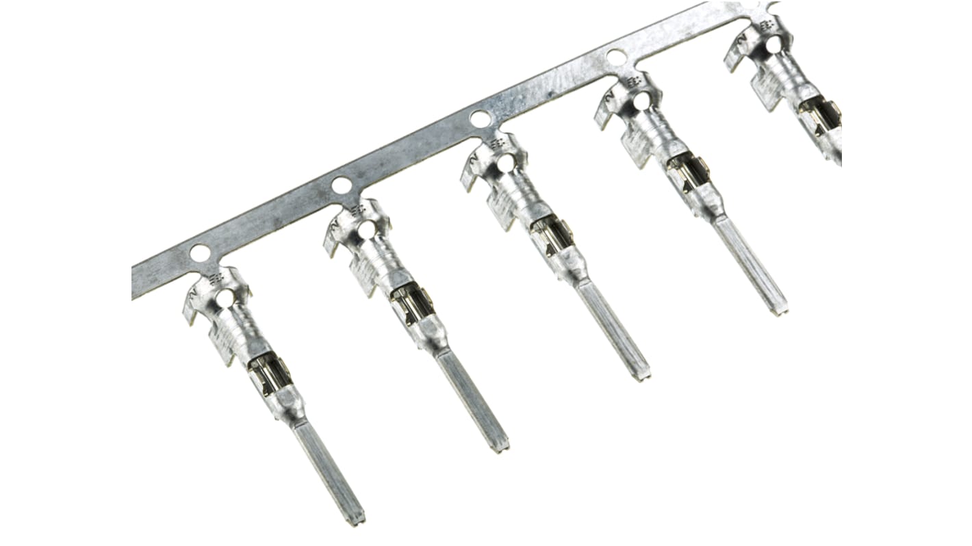 TE Connectivity MINI-MIC Crimp-Anschlussklemme für Steckergehäuse AMP SUPERSEAL 1.5, Stecker, 1.5mm² / 2.5mm², Zinn