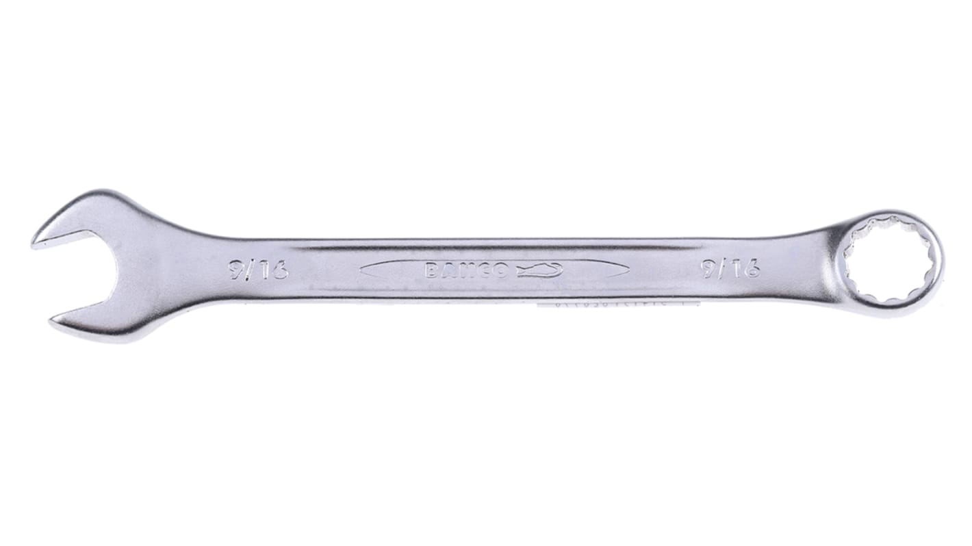 Klucz płasko-oczkowy Klucz płasko-oczkowy Bahco długość 177 mm Stal stopowa