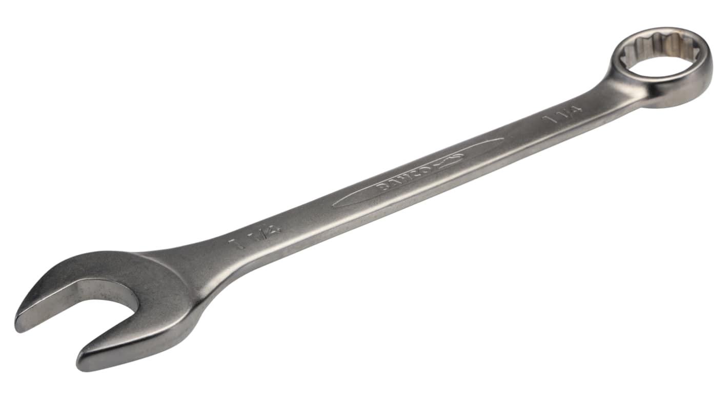 Klucz płasko-oczkowy Klucz płasko-oczkowy Bahco długość 350 mm Stal stopowa