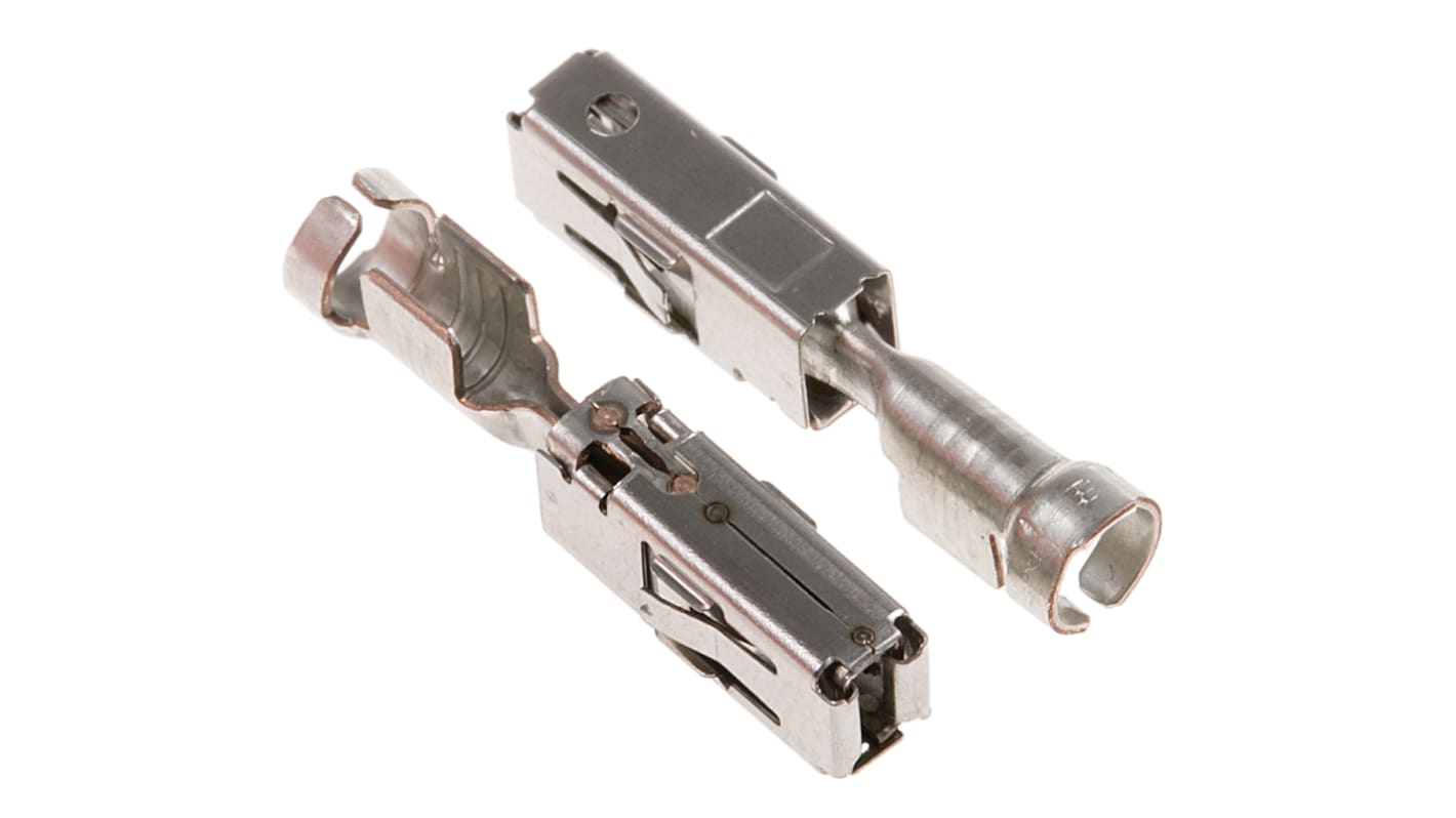 TE Connectivity Crimpterminal, serie AMP MCP 2.8K, Hun, Crimp-terminering, Tin-overflade 2.5mm² 1mm²