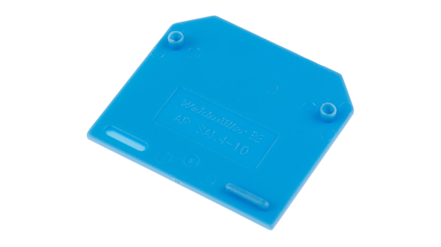 Weidmuller SAK Series End Cover for Use with DIN Rail Terminal Blocks, ATEX