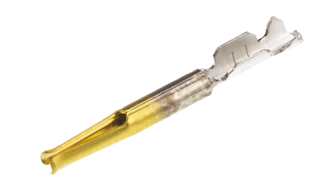 TE Connectivity, AMPLIMITE HDP-22 Series, size 22 Female Crimp D-sub Connector Contact, Gold over Nickel Signal, 28