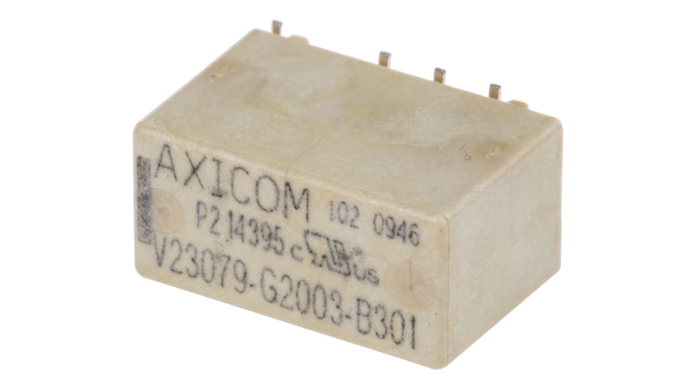 TE Connectivity 信号继电器, 12V 直流线圈, DPDT, PCB安装, 2A切换, IM系列