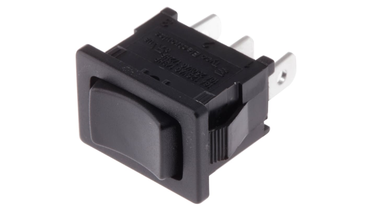 TE Connectivity SPDT, On-Off-On Rocker Switch Panel Mount