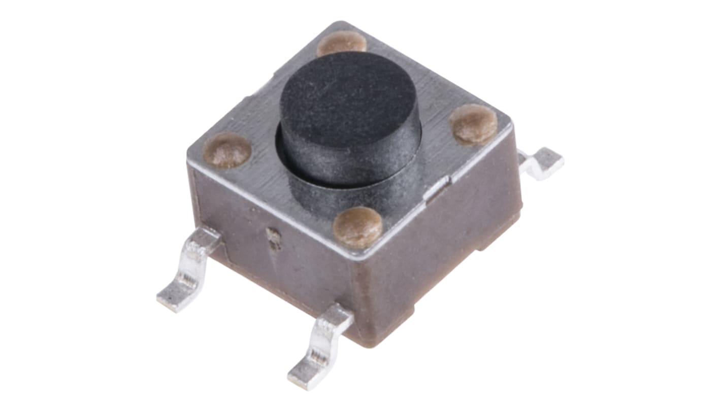 Interrupteur tactile TE Connectivity CMS, SPST, 6 x 6 x 5mm, Bouton