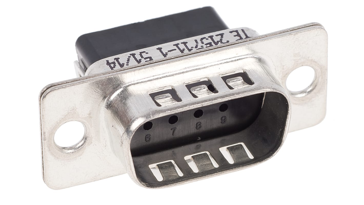 TE Connectivity Amplimite HDP-20 9 Way Cable Mount D-sub Connector Plug