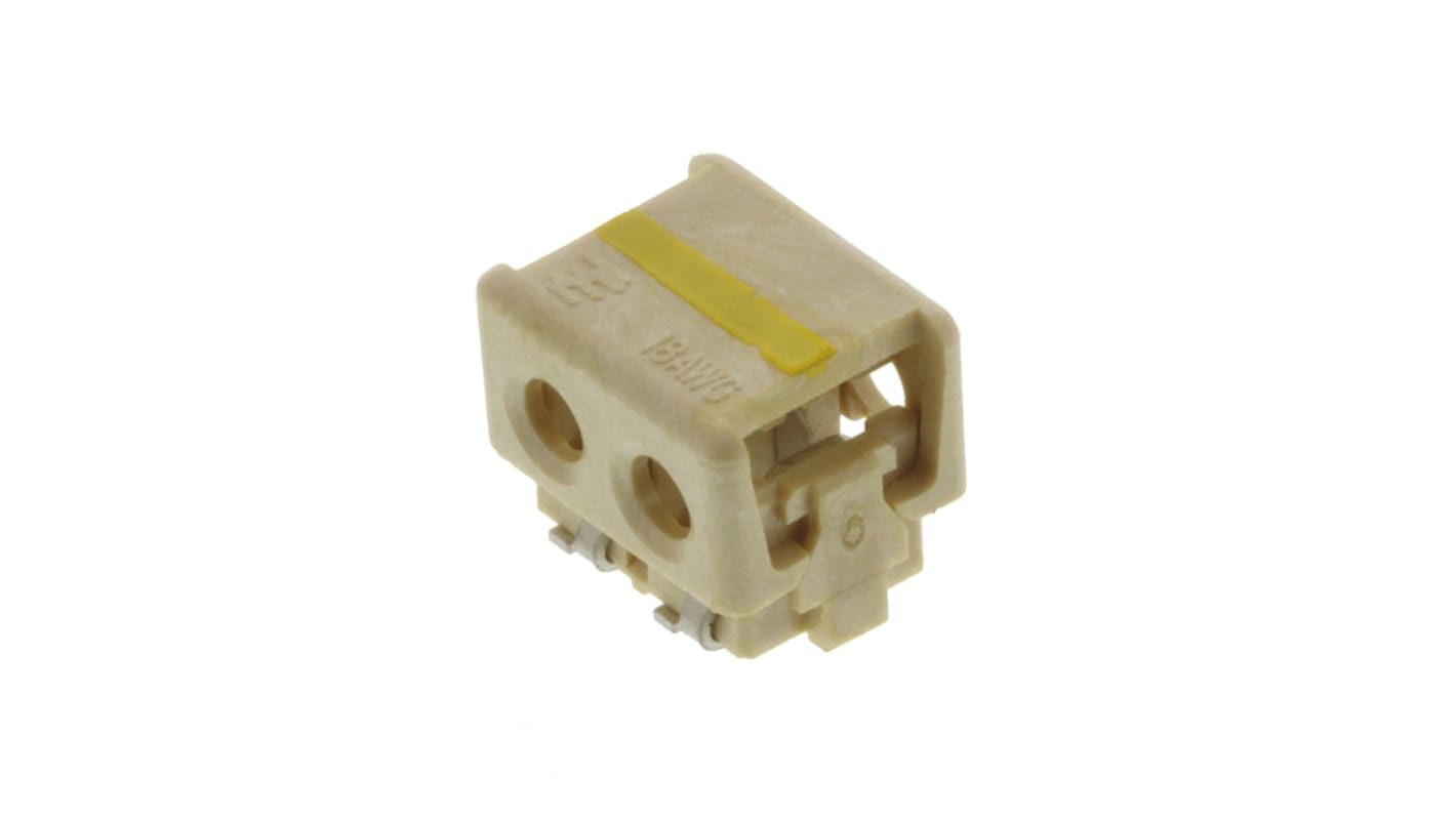 TE Connectivity IDC连接器, 母座, 2p, 4.0mm间距, SMT安装, 直角, SSL系列