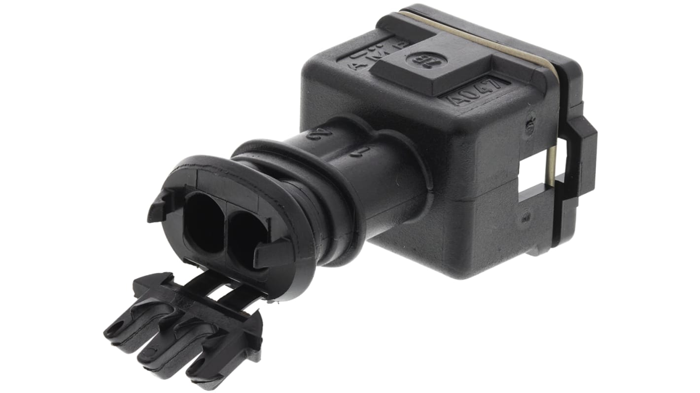 Connettore automotive TE Connectivity, Femmina, 2 vie, file, Montaggio su cavo