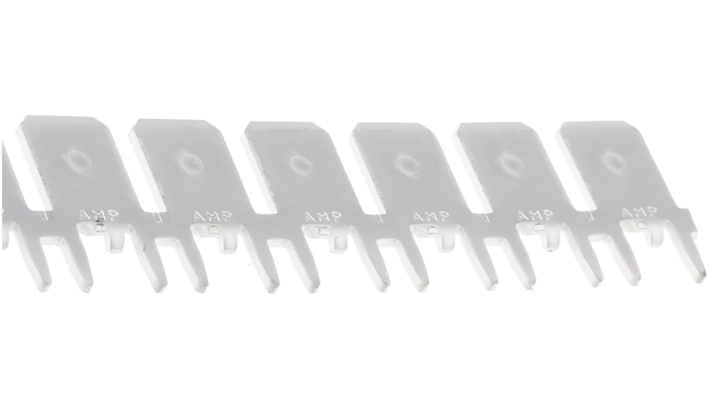 TE Connectivity FASTON .250 Uninsulated Spade Connector, 6.35 x 0.83mm Tab Size