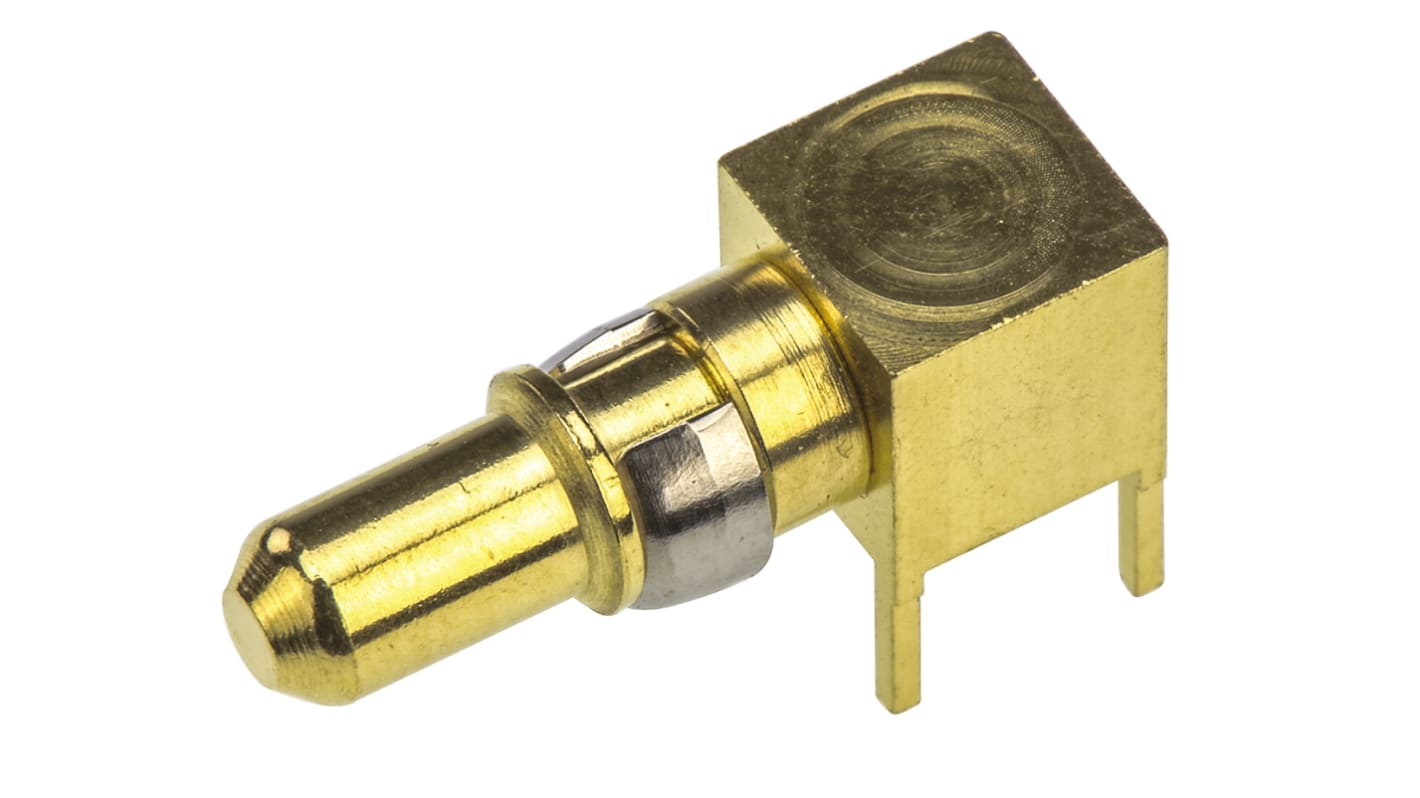 TE Connectivity DIN 41612 , Right Angle , Male Gold, Palladium , Brass , Backplane Connector Contact