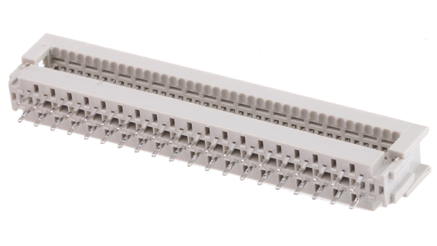 TE Connectivity 40-Way IDC Connector Plug for Cable Mount, 2-Row
