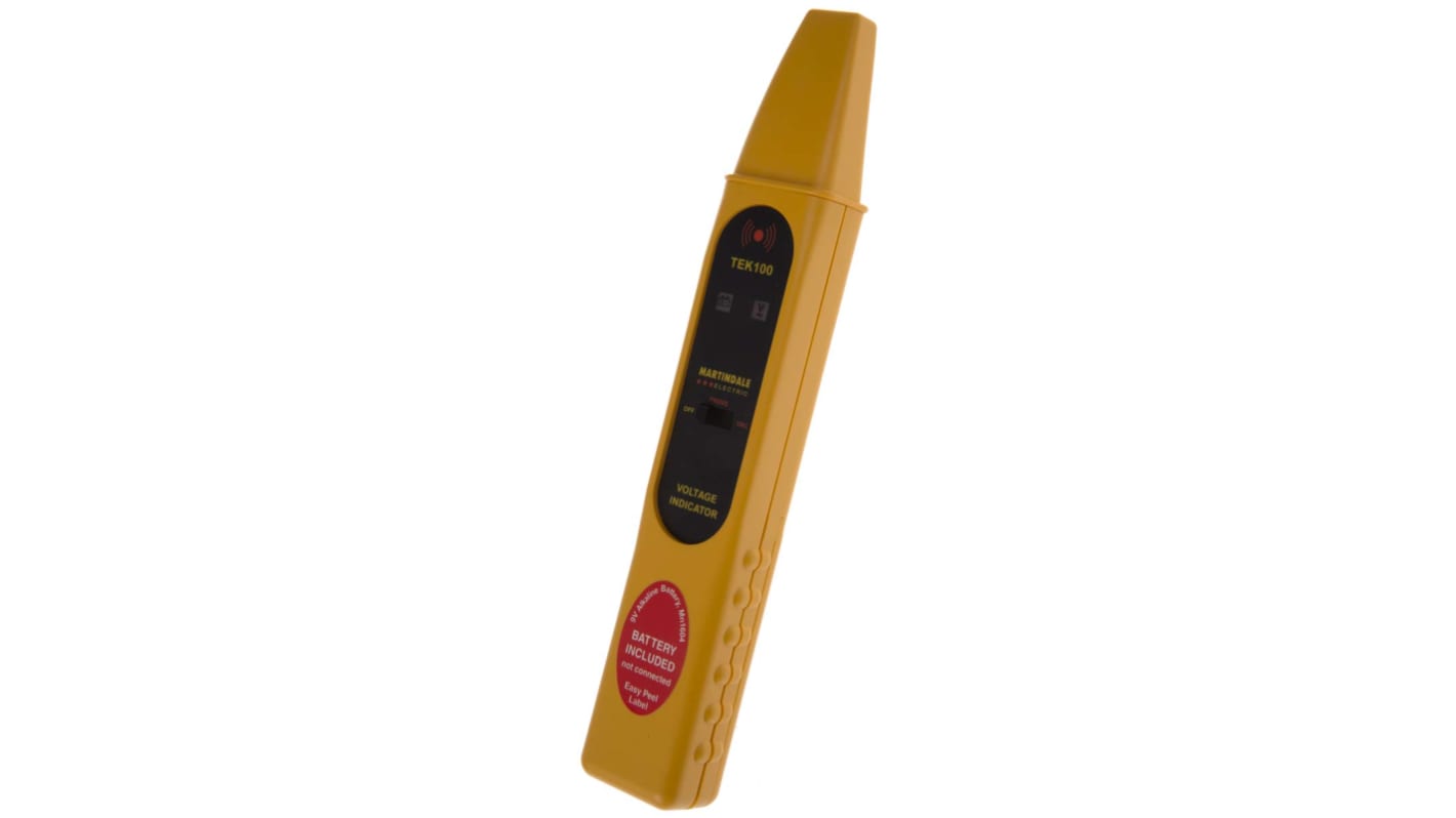 Martindale TEK 100 Non Contact Voltage Detector, 100V ac to 600V ac