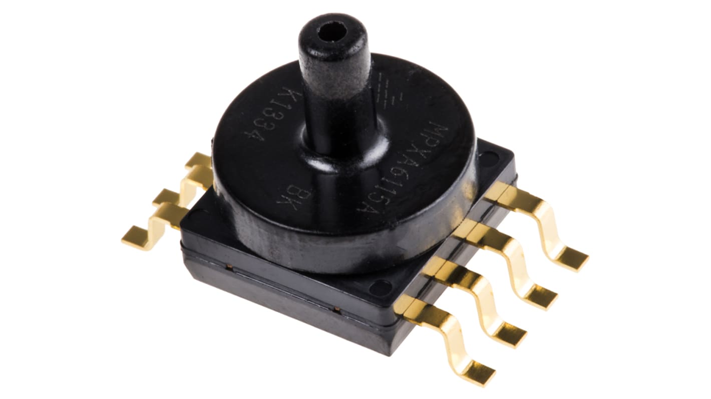 NXP Absolute Pressure Sensor, 115kPa Operating Max, Surface Mount, 8-Pin, 400kPa Overload Max