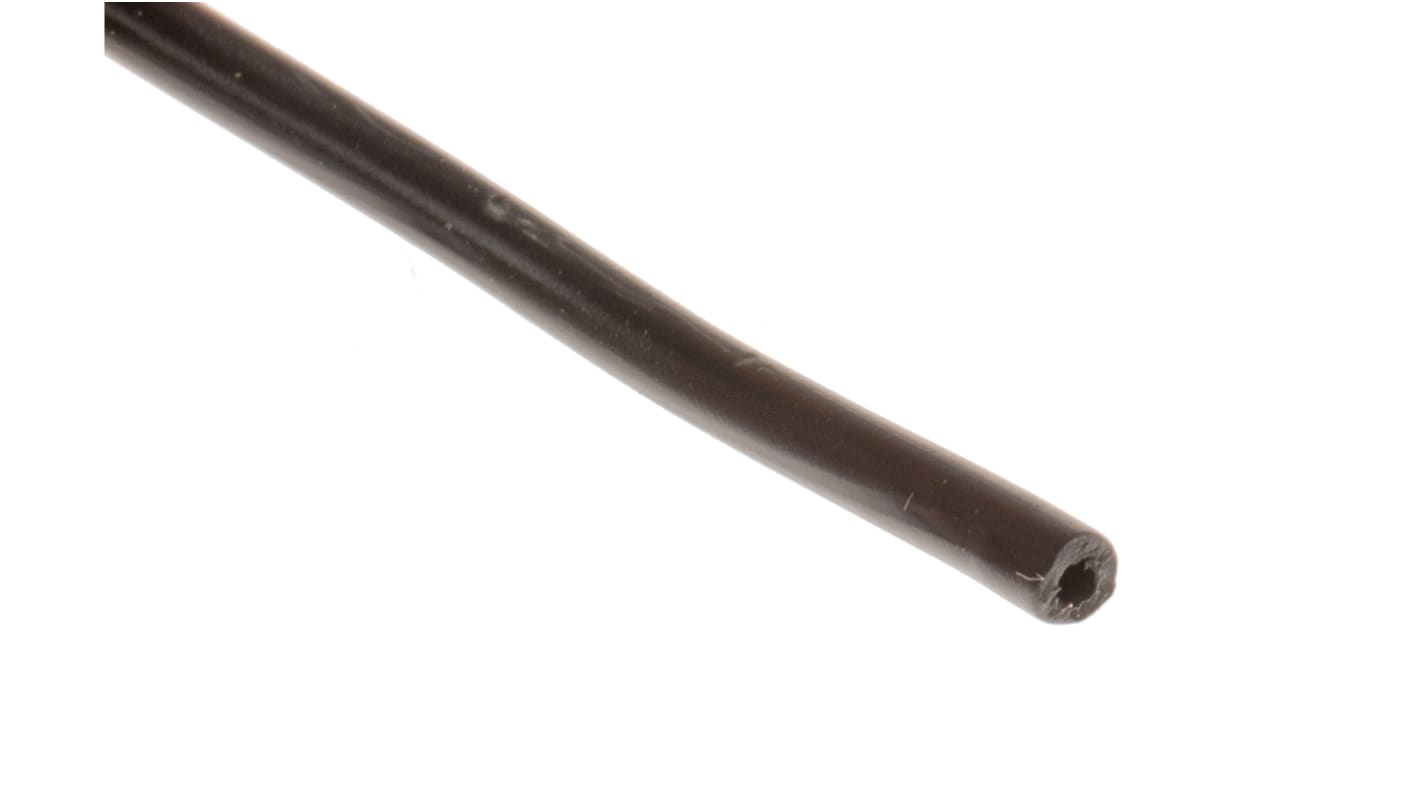 Lapp Black 0.75 mm² Hook Up Wire, 18 AWG, 100m, PVC Insulation, 4560013S