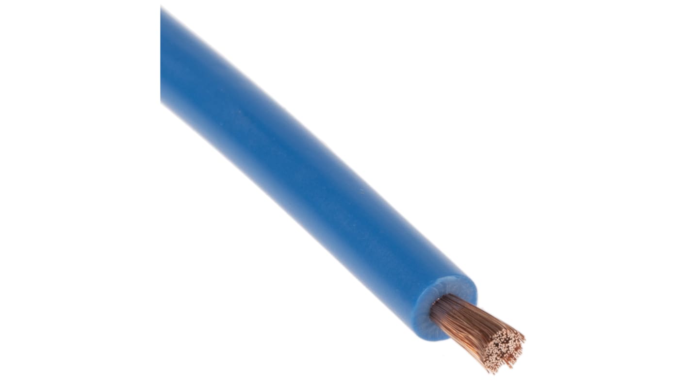Lapp Blue 1.5 mm² Hook Up Wire, 15 AWG, 100m, PVC Insulation