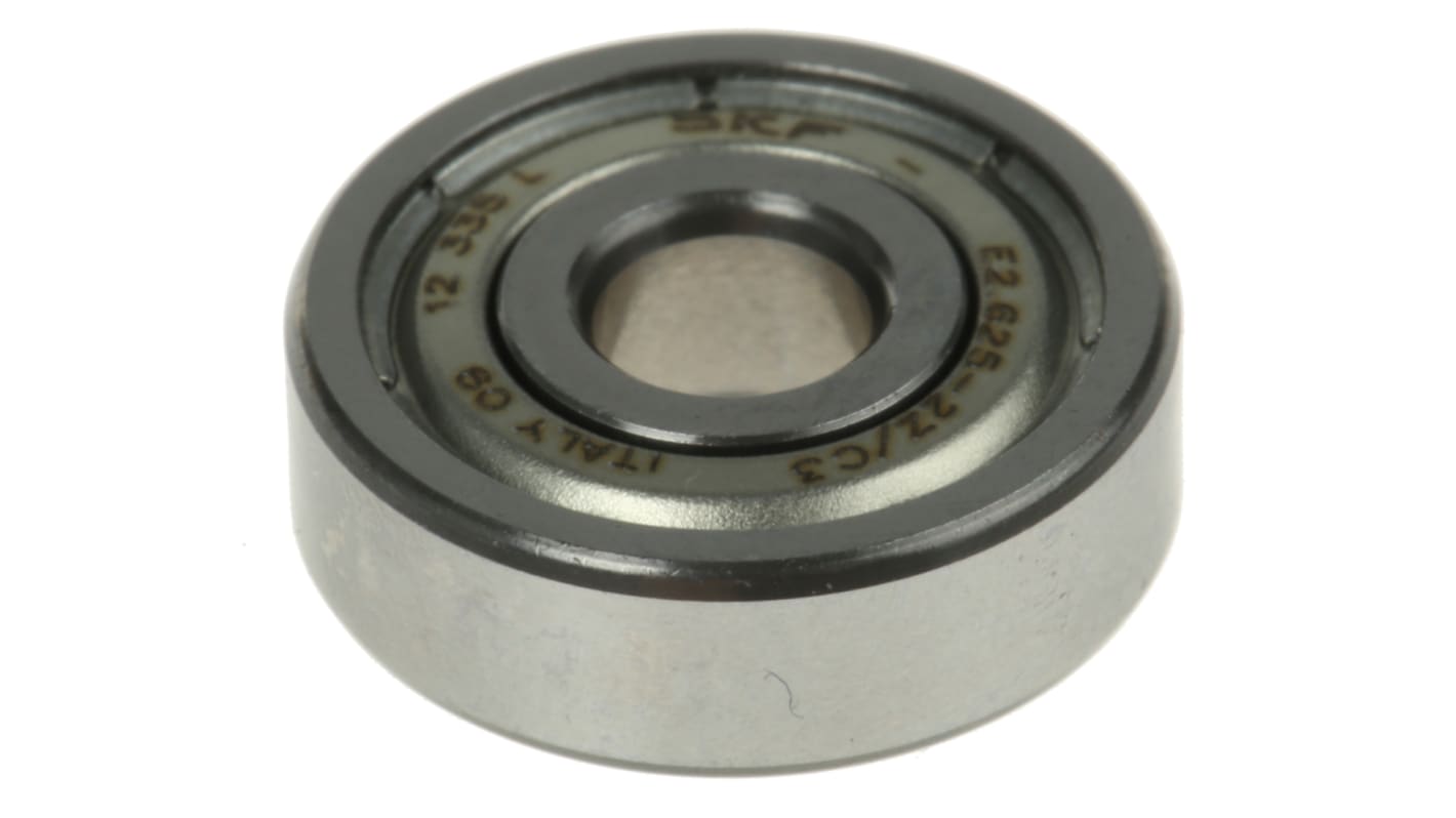 SKF E2.625-2Z/C3 Single Row Deep Groove Ball Bearing- Both Sides Shielded 5mm I.D, 16mm O.D