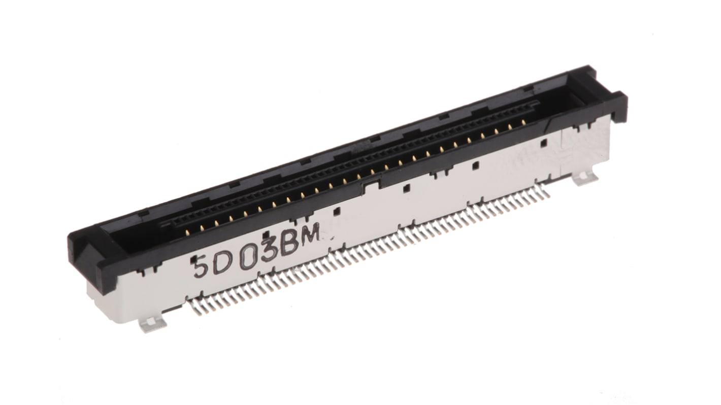 Gniazdo PCB 51 -pinowe raster: 0.5mm typu płytka – płytka Proste SMD
