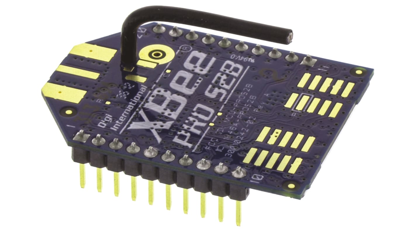 Modulo ZigBee Digi International XBP24BZ7WITB003J, +10dBm -102dBm, 2.7 → 3.6V, -40 °C - +85 °C, 32.94 x 24.38 x