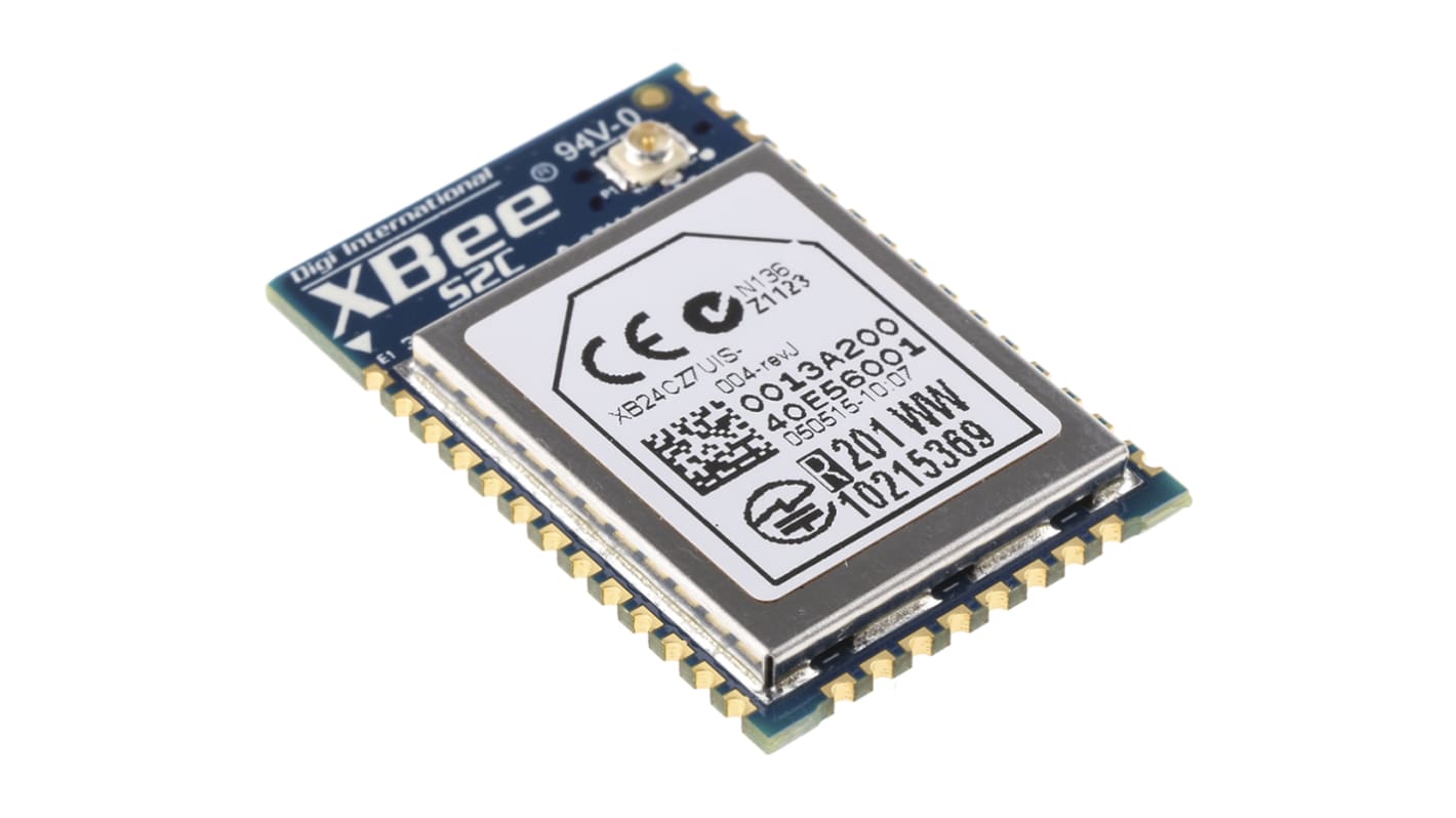 Digi International Xbee ZigBee Module, +8dBm, SPI, UART Serial