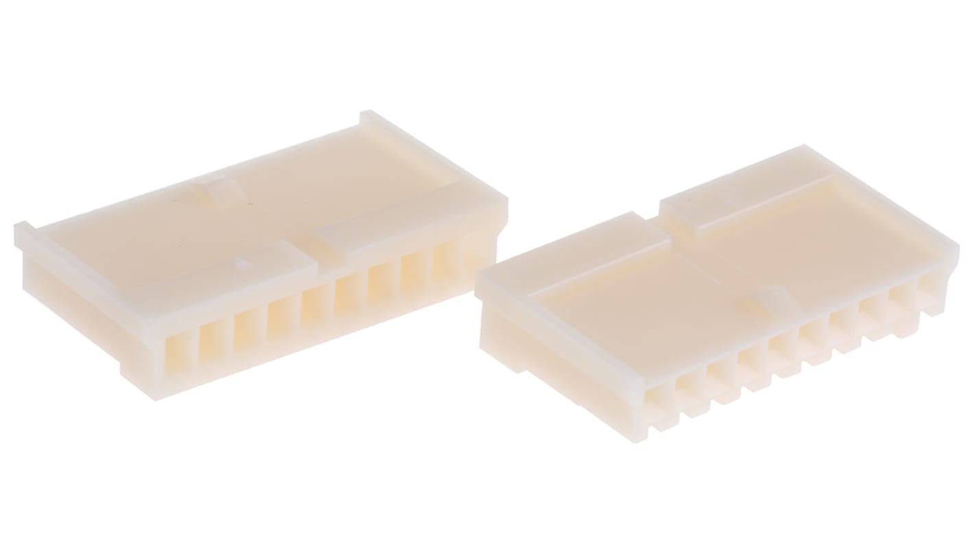 TE Connectivity コネクタハウジング 10極 ピッチ：2.5mm 1列 1