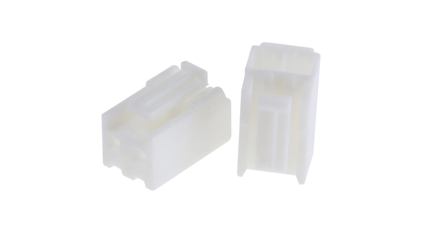 TE Connectivity, Economy Power Male PCB Connector Housing, 3.96mm Pitch, 2 Way, 1 Row