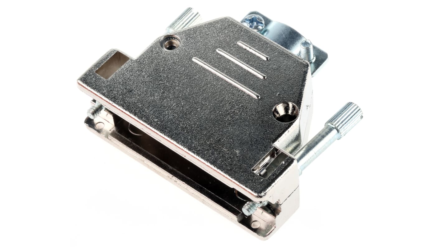 MH Connectors 25针D-Sub外壳, ABS壳体, 直向, B尺寸, 银色, MHED系列