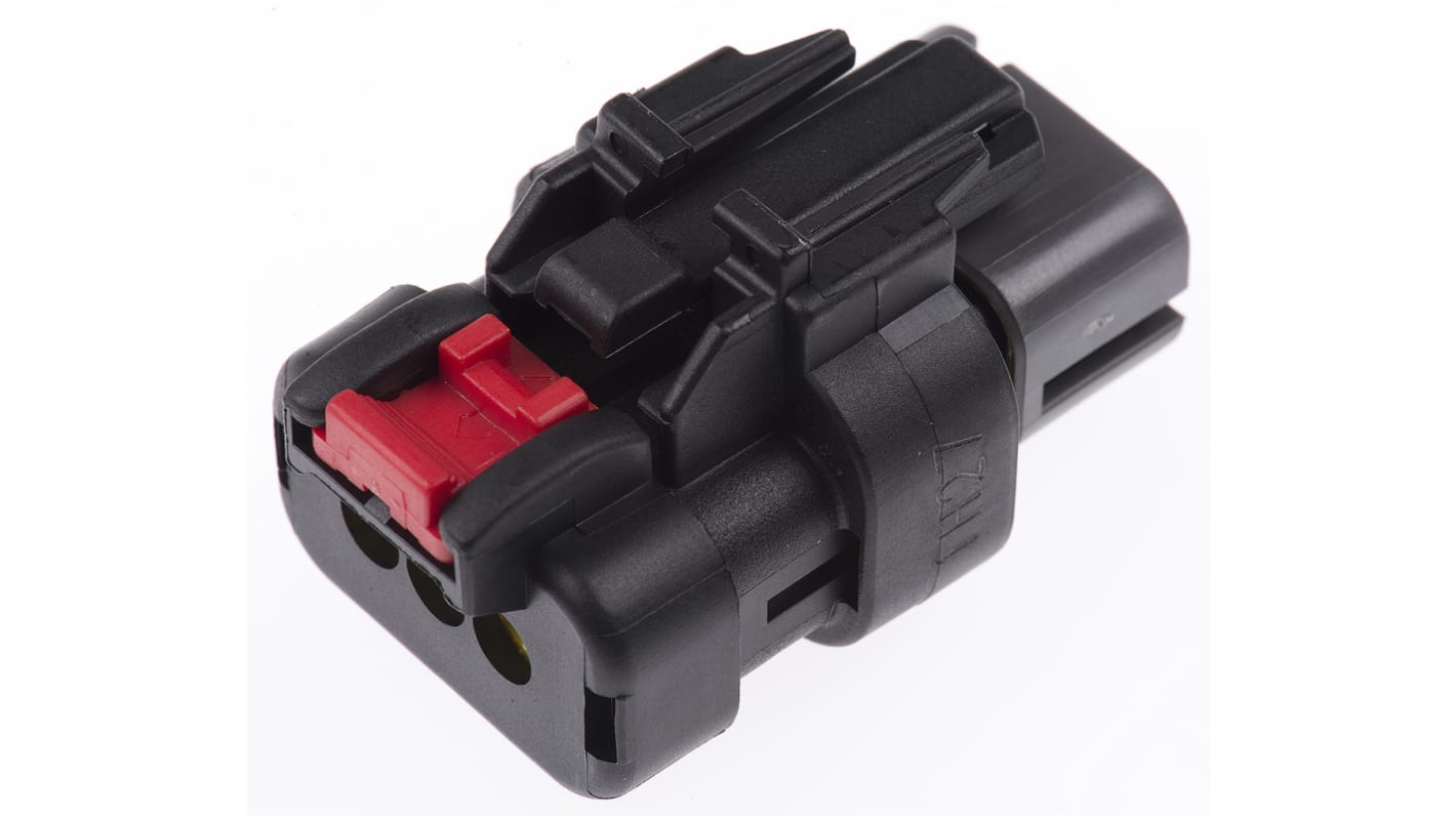 Conector de automoción TE Connectivity AMPSEAL 16 Macho de 3 vías en 1 fila