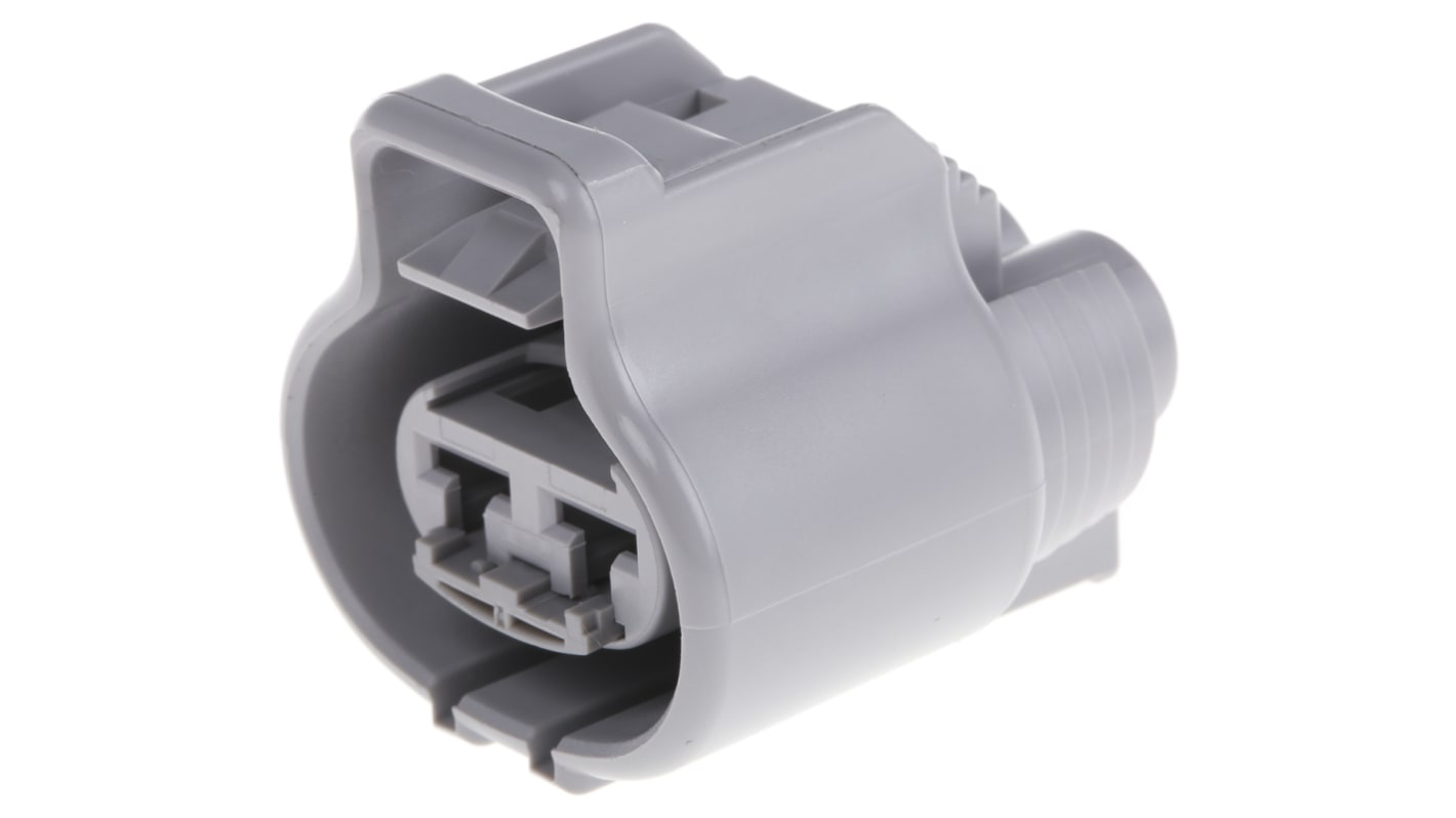 Connettore automotive TE Connectivity, Maschio, 2 vie, file, Montaggio su cavo