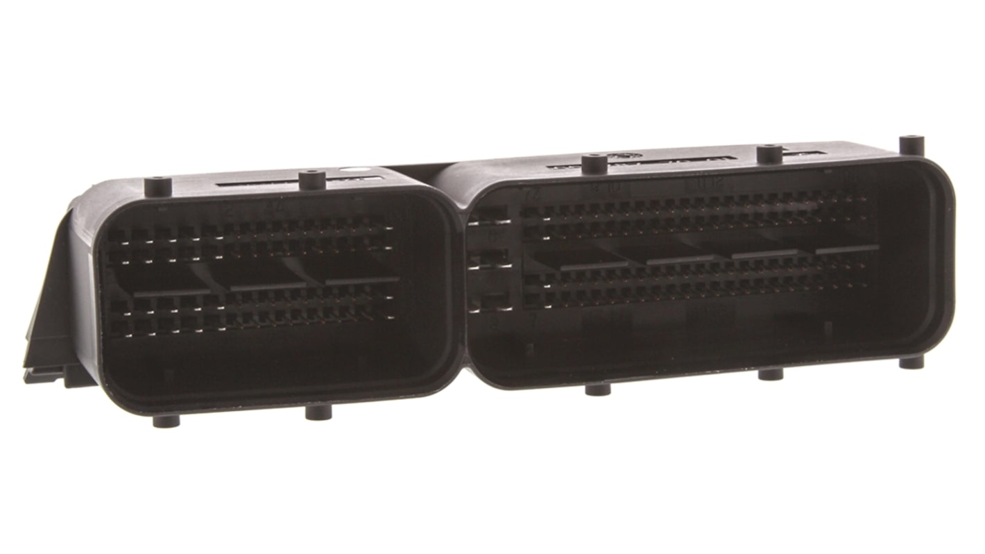 TE Connectivity 154p双排排针 直角, 2.5mm间距, THT安装, ECU系列