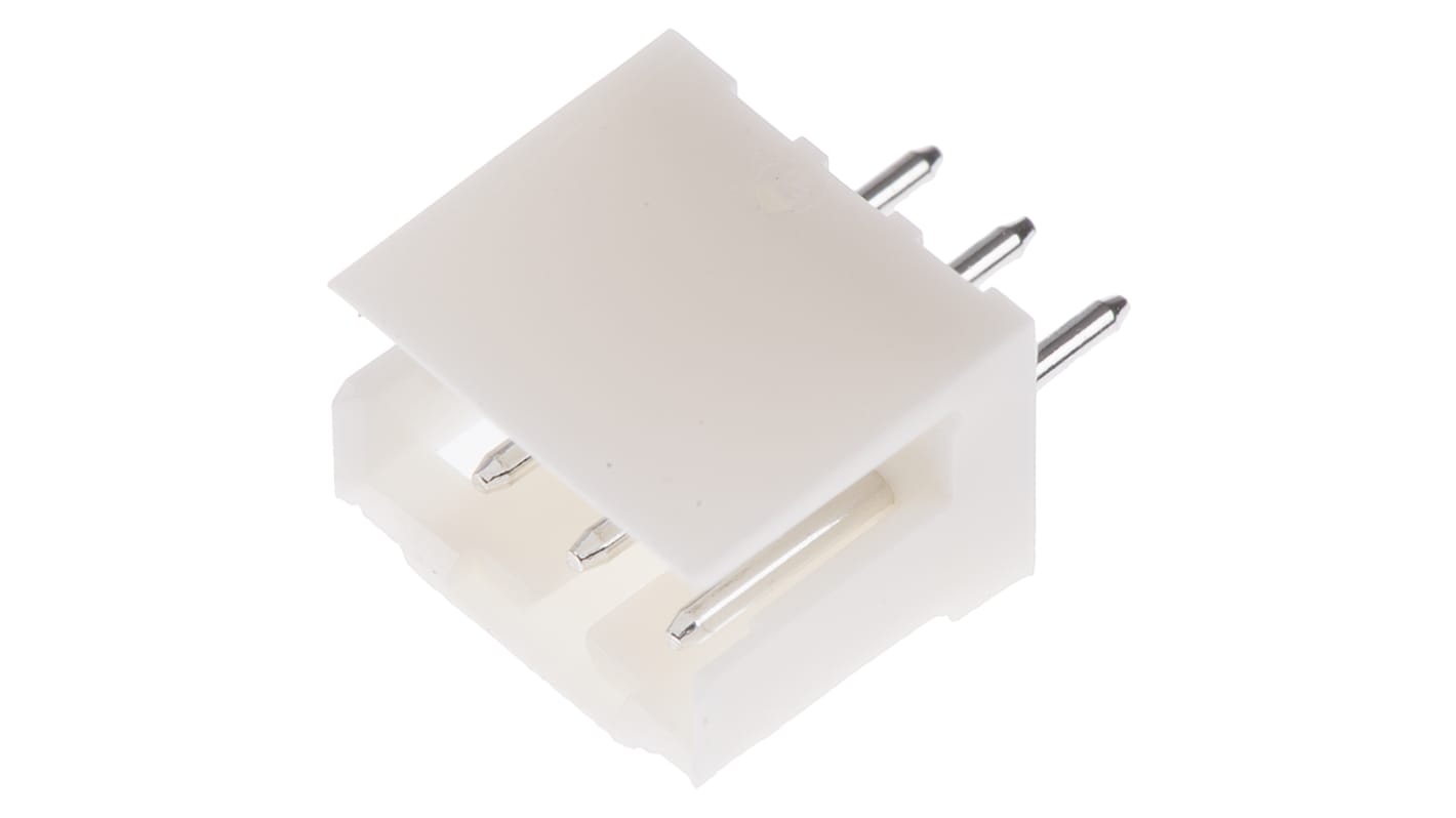 TE Connectivity 3p单排排针 直向线对板连接器, 2.0mm间距, THT安装, AMP CT系列