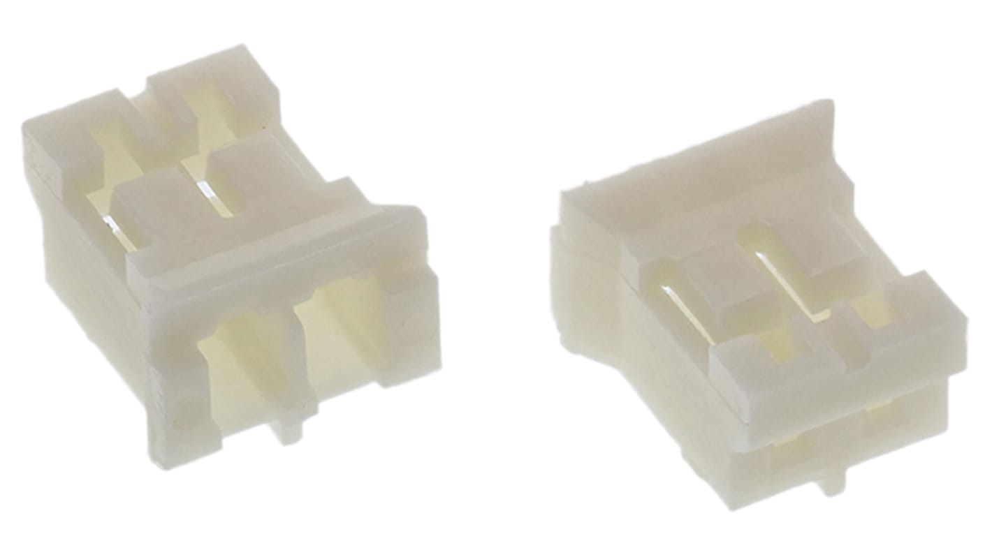 TE Connectivity, HPI Female Connector Housing, 2mm Pitch, 2 Way, 1 Row