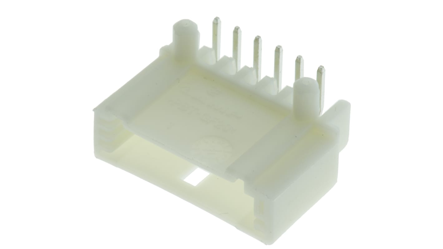 TE Connectivity, Micro Quadlok System Automotive Connector Plug Natural Through Hole 6 Way, Solder Termination 936287-2