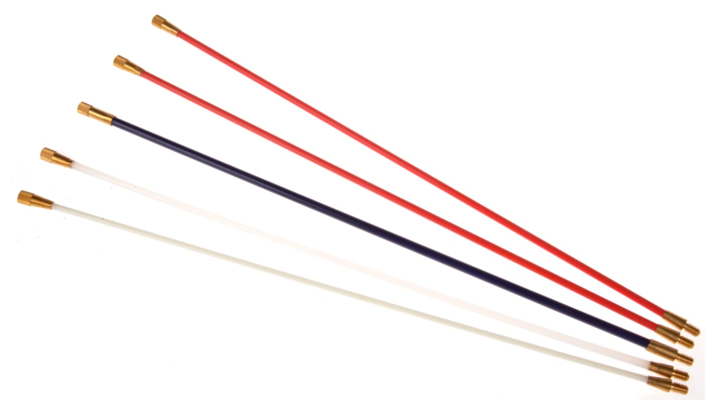 HellermannTyton Glass Fibre Reinforced Plastic (GRP) Cable Rod Set