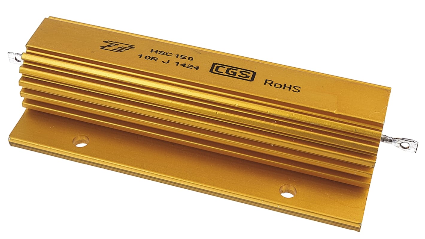 Resistenza per montaggio su telaio TE Connectivity, 10Ω, 150W, ±5%