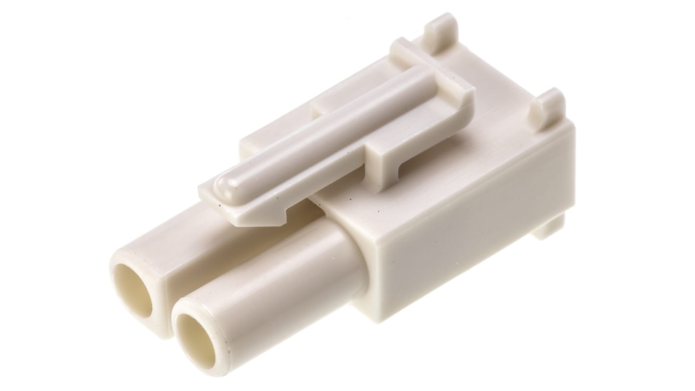 Molex, STANDARD .093" Female Connector Housing, 6.7mm Pitch, 2 Way, 1 Row