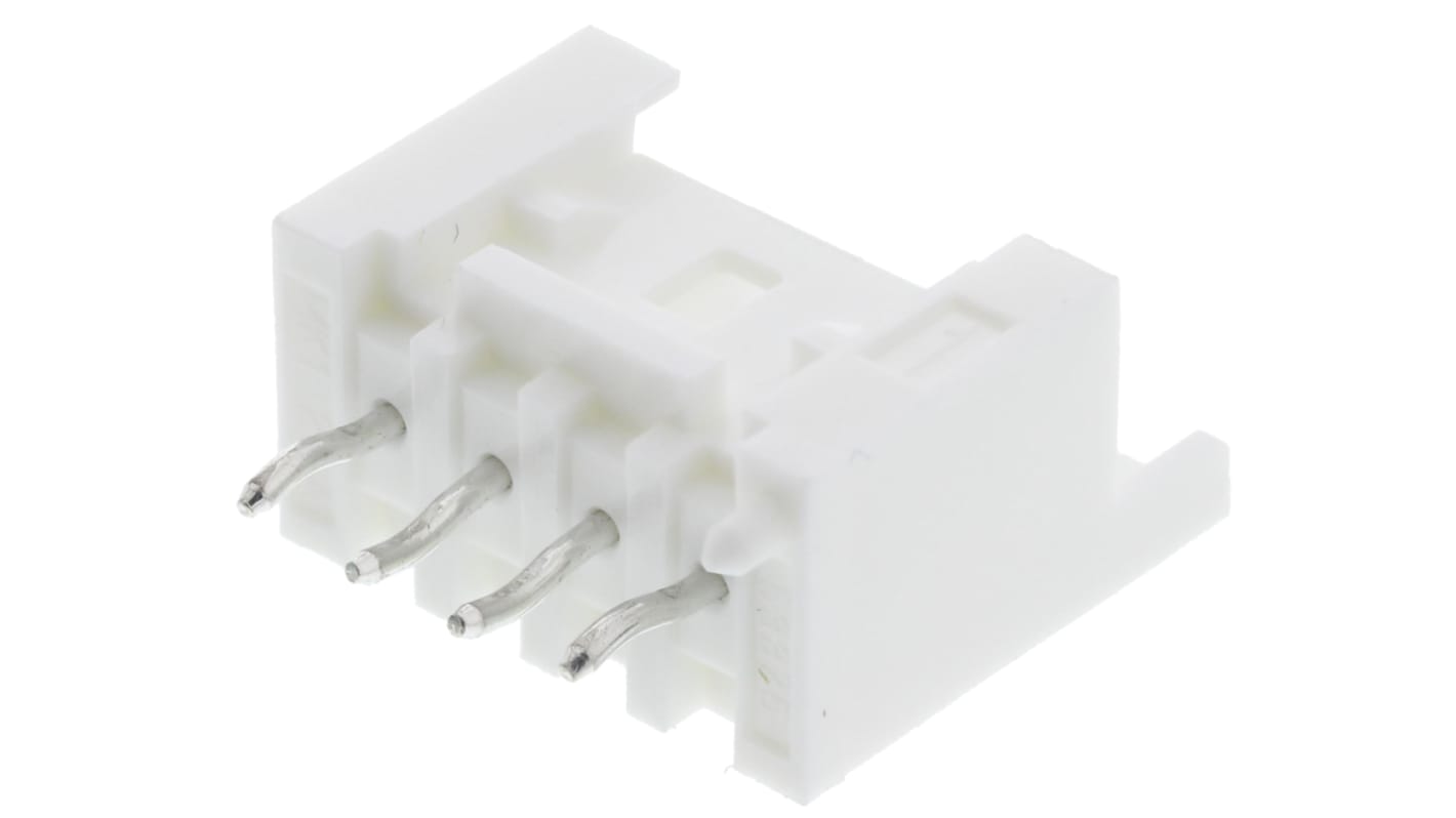 Conector macho para PCB Molex serie Mini-Lock de 4 vías, 1 fila, paso 2.5mm, para soldar, Montaje en orificio pasante