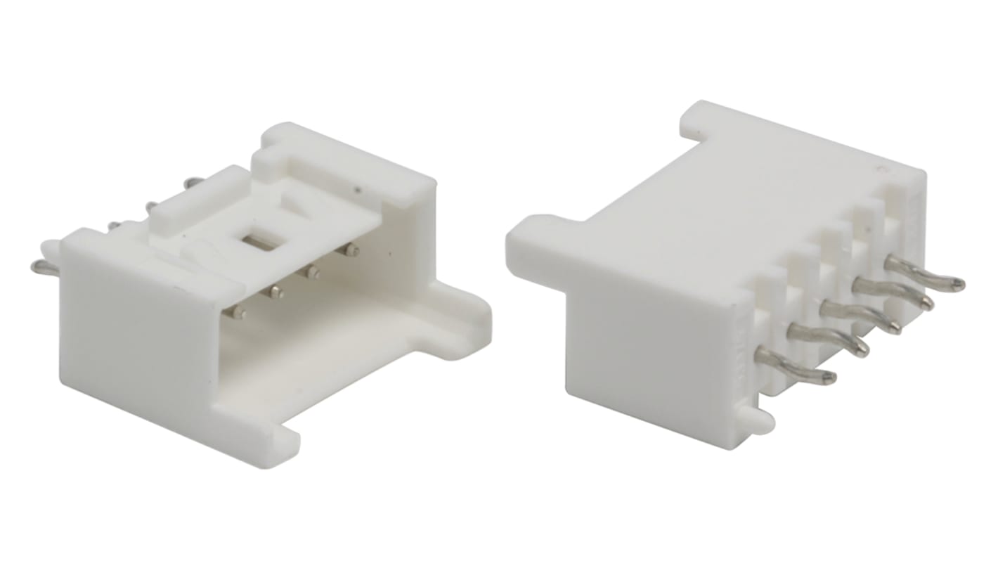 Conector macho para PCB Molex serie Mini-Lock de 5 vías, 1 fila, paso 2.5mm, para soldar, Montaje en orificio pasante