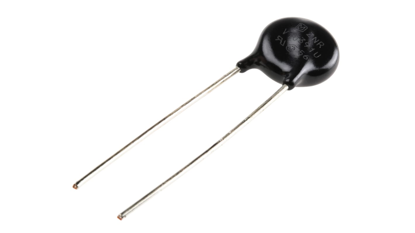 パナソニック 酸化金属バリスタ, 390V, 320V 最大DC, 250V 最大AC, 3500A, 300pF, V