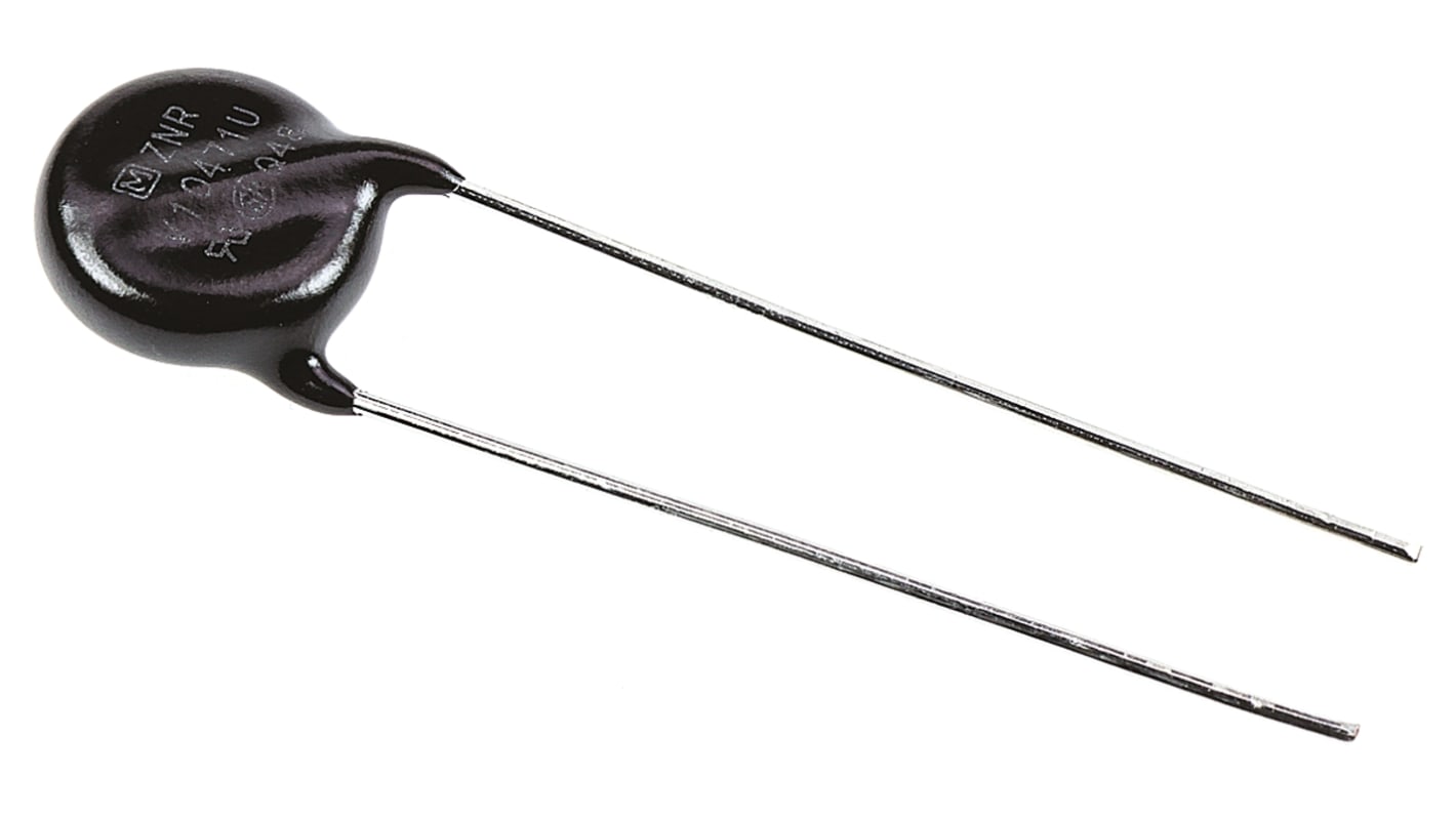 パナソニック 酸化金属バリスタ, 470V, 385V 最大DC, 300V 最大AC, 3500A, 230pF, V