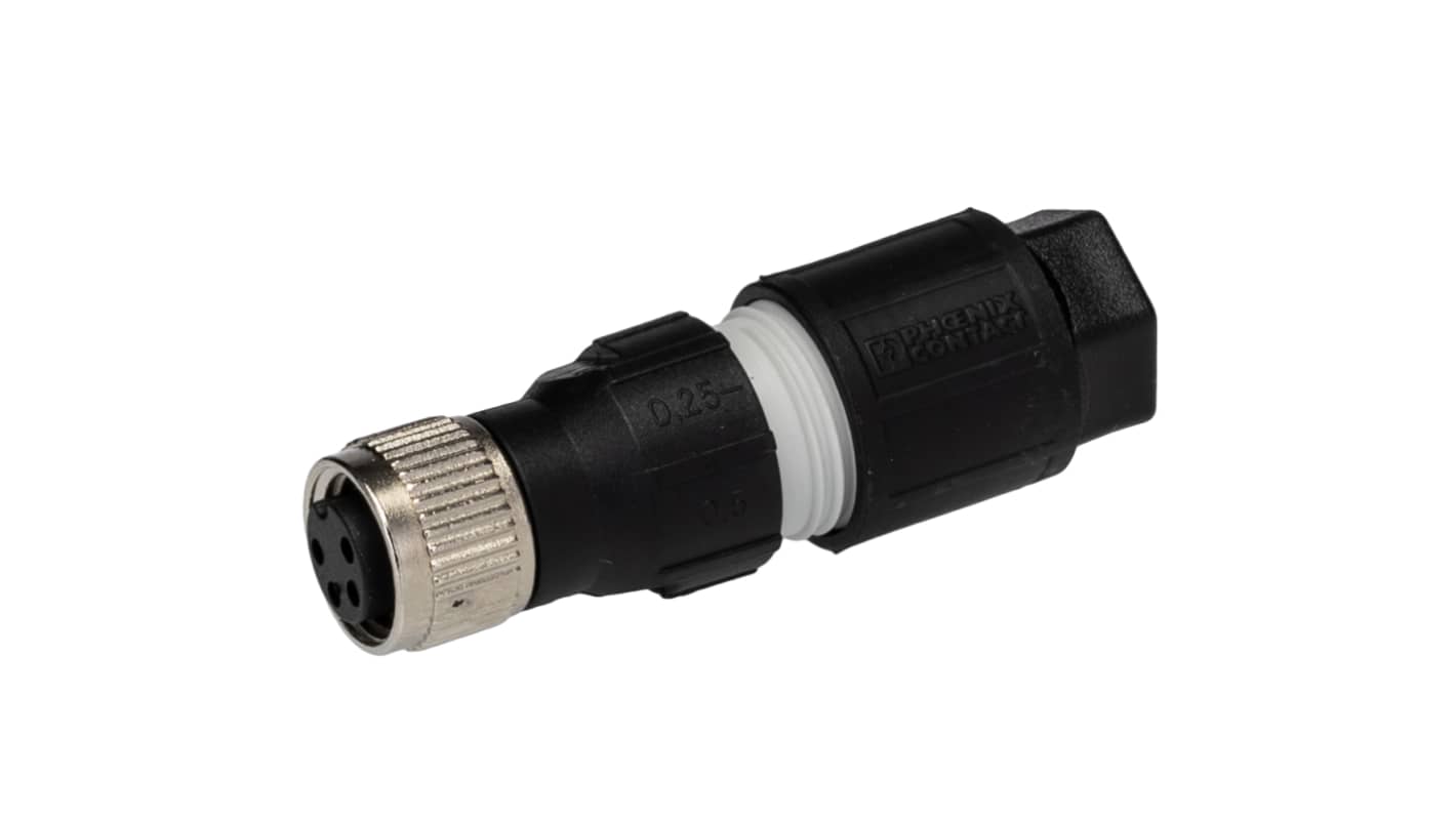 Phoenix Contact Circular Connector, 4 Contacts, M8 Connector, Socket, Female, IP65, IP67, SACC Series