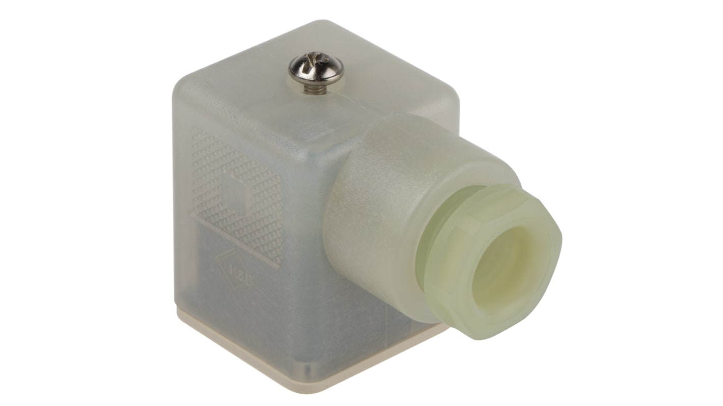 Connettore per valvole a solenoide Phoenix Contact DIN 43650 A, Femmina, 3P, 24 V