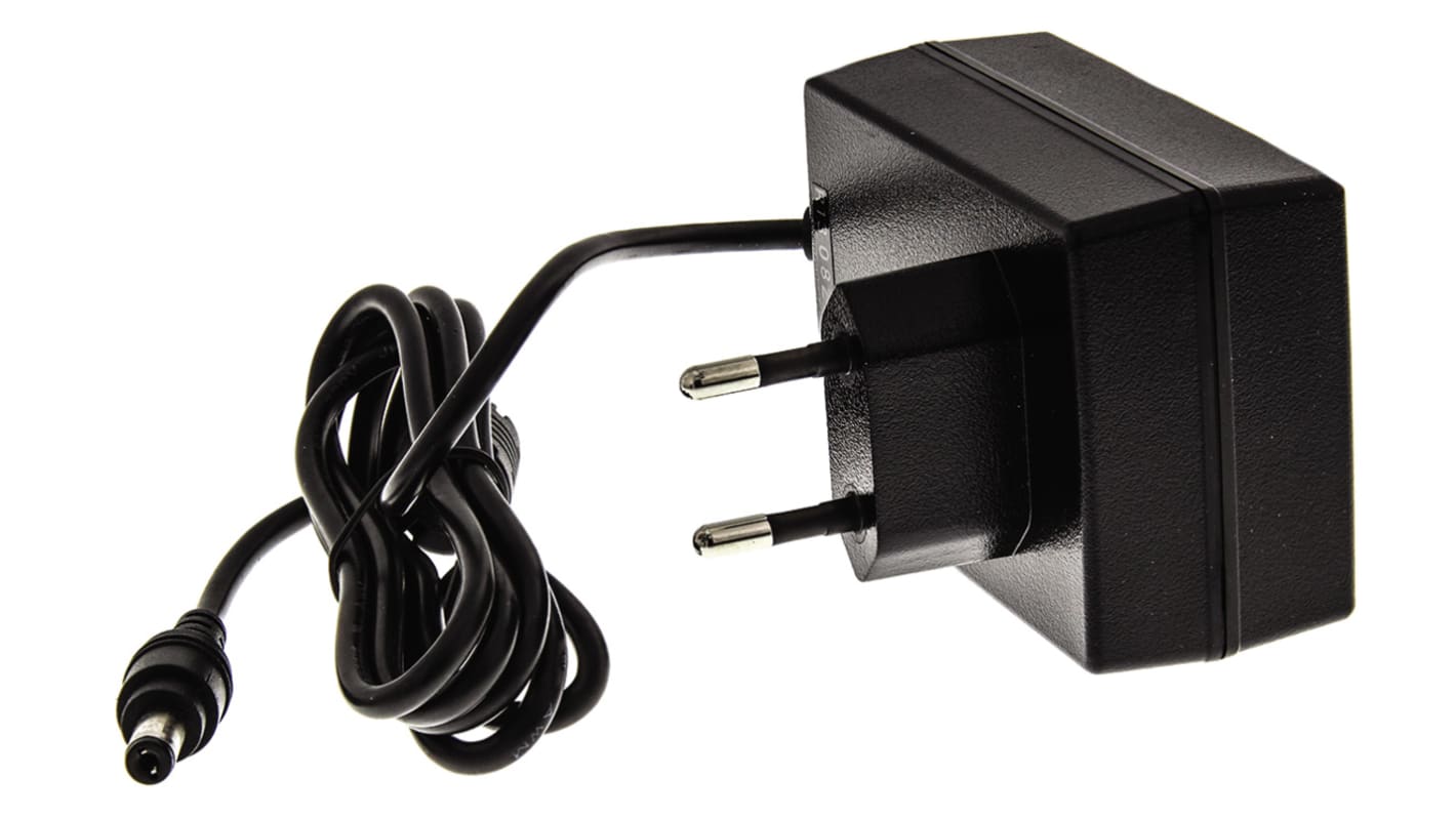 MEAN WELL 15W Plug In Power Supply 5V dc Output, 3A Output