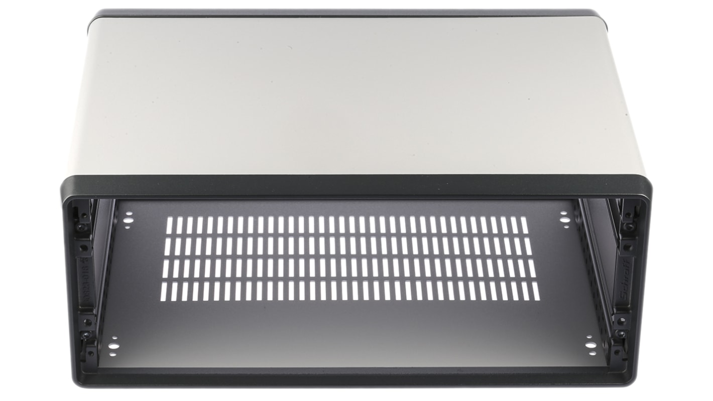 nVent SCHROFF CompacPRO Desktop Gehäuse 3U Grau, Silber, 364 mm x 271mm x 147,1 mm
