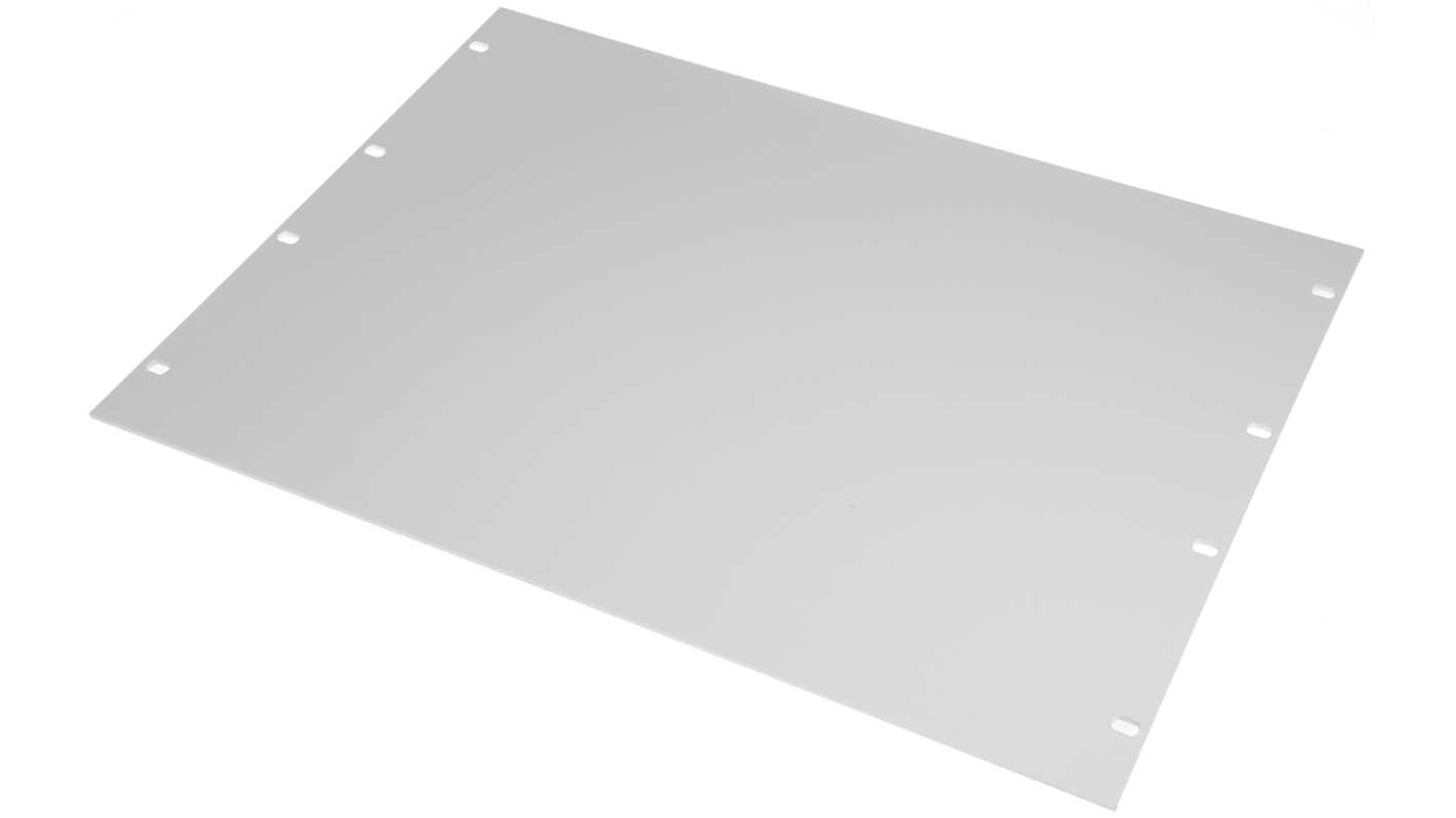 Panel Frontal 8U nVent SCHROFF de Aluminio Gris, 483 x 354.8mm, ventilado