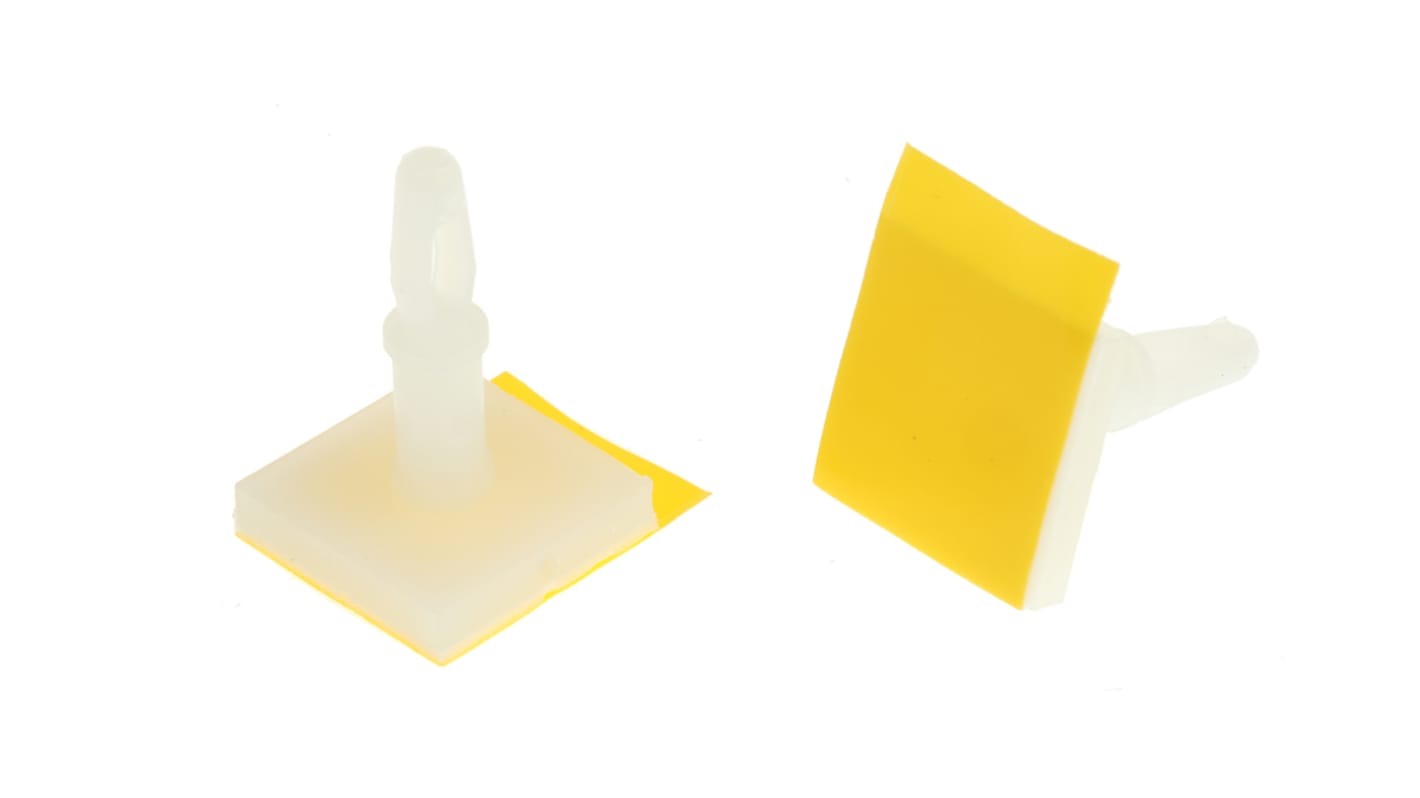 Essentra 基板スペーサー, 本体高さ11.1mm, PCB穴径3.18mm, ベース寸法12.7 x 12.7mm