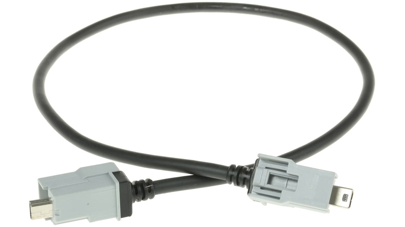 Molex USB 2.0, Male Mini USB B to Male Mini USB B, 500mm