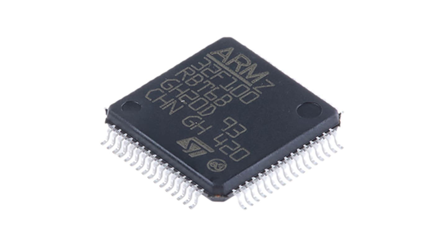 STMicroelectronics Mikrocontroller STM32F1 ARM Cortex M3 32bit SMD 128 KB LQFP 64-Pin 24MHz 8 KB RAM