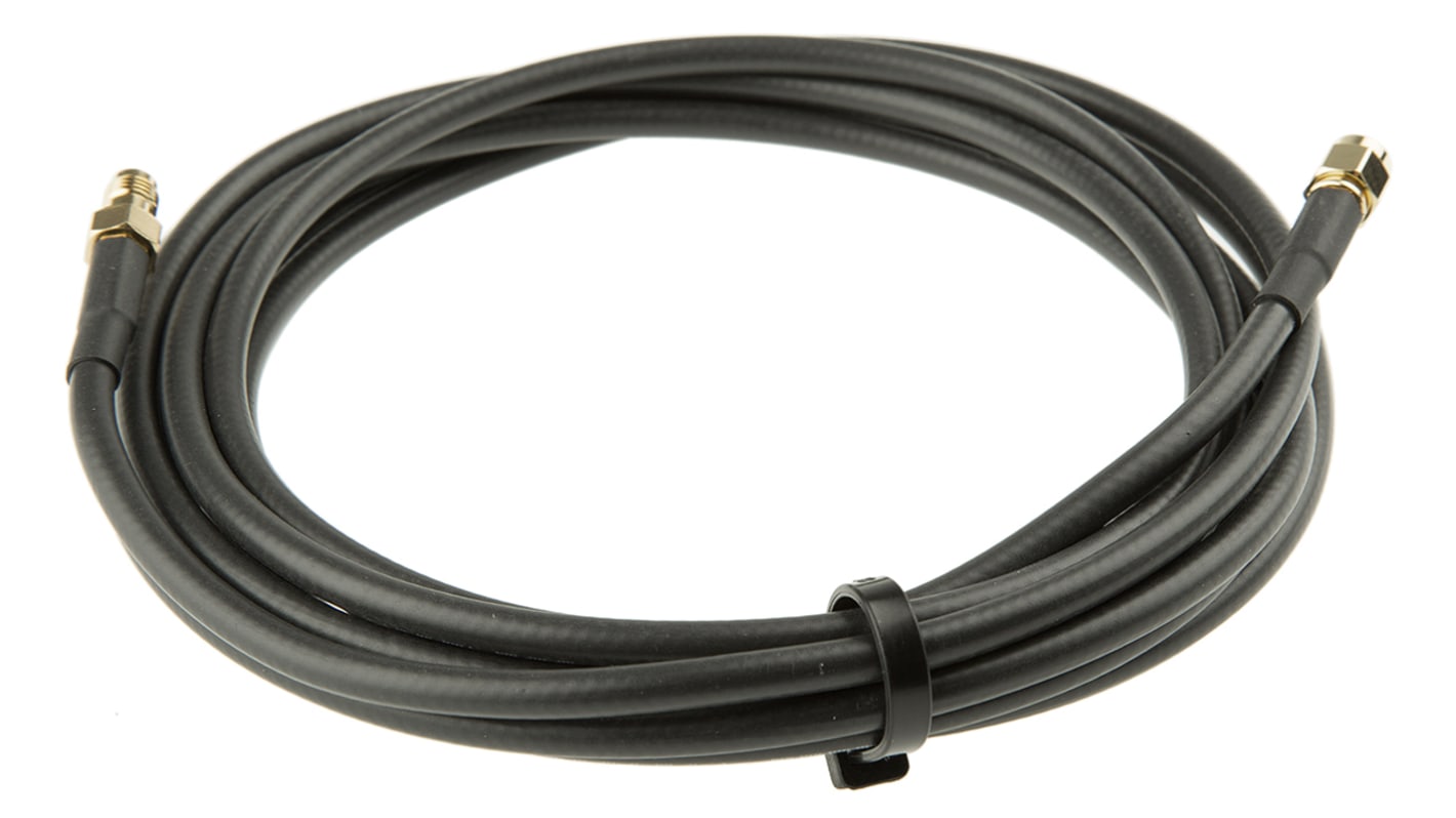 Mobilemark Female SMA to Male RP-SMA, 3m, RF195 Coaxial, Terminated50 Ω